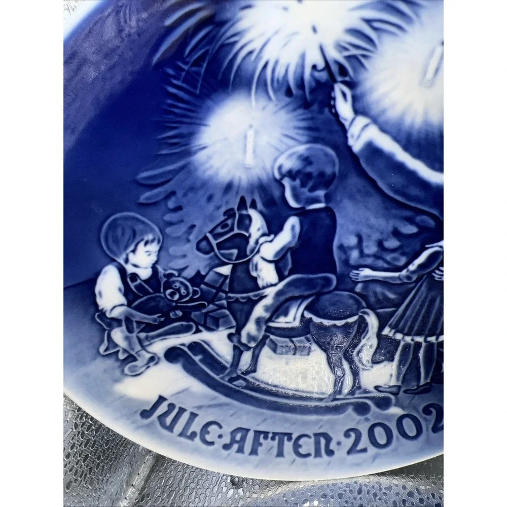 2002 BING & GRONDAHL / ROYAL COPENHAGEN PIATTO DI‎ NATALE TOP PRIMA SCELTA